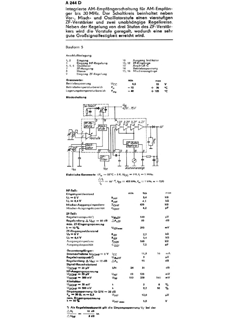 A 244 D | PDF