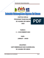 Kertas Kerja Team Building SK Agama Sri Aman