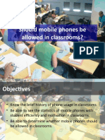 Should Mobile Phones Be Allowed in Classrooms