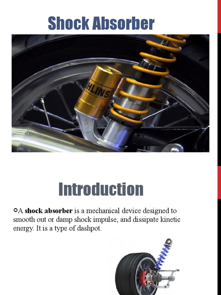 Shock Absorber PDF Vehicle Technology Manufactured Goods