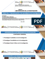 Tema 3 de Modulo I Metodologia de Investigación Diplomado Junio 2023