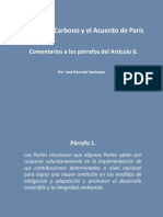 El Papel de Los Mecanismos de Mercado en El Acuerdo de Paris
