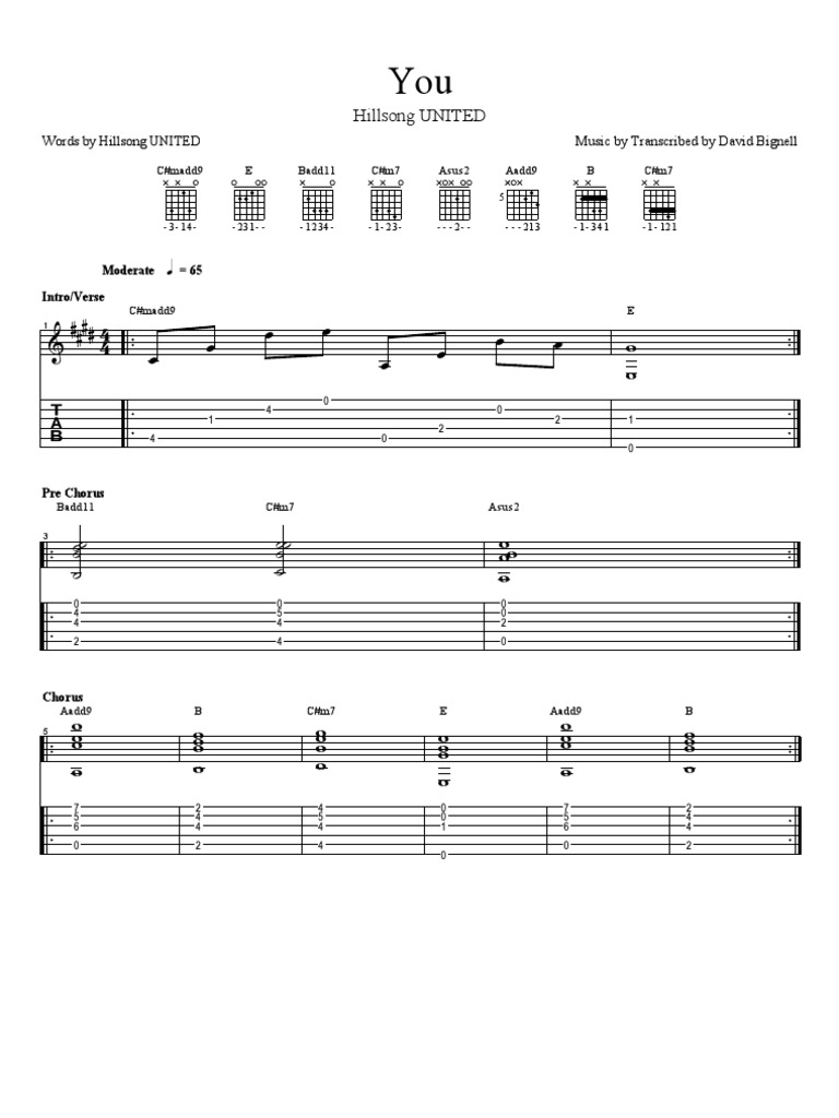 Là Dans Le Feu Hillsong Accords Pdf