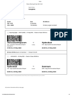 Itinerary TRV-DMM