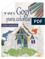 LIBRO VAN GOGH para colorear