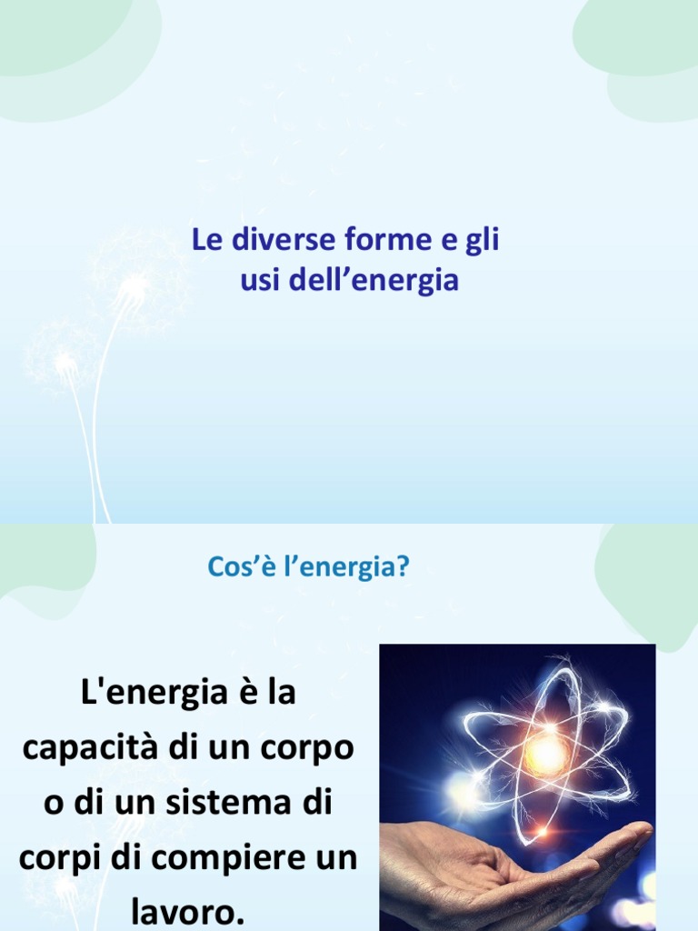 Forme e Fonti Di Energia PDF