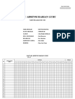 Edit - Buku Absensi Harian Guru