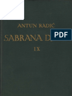 Antun Radić - Sabrana Djela Antuna Radića IX. Za Seljačku Politiku-Seljačka Sloga (1938)