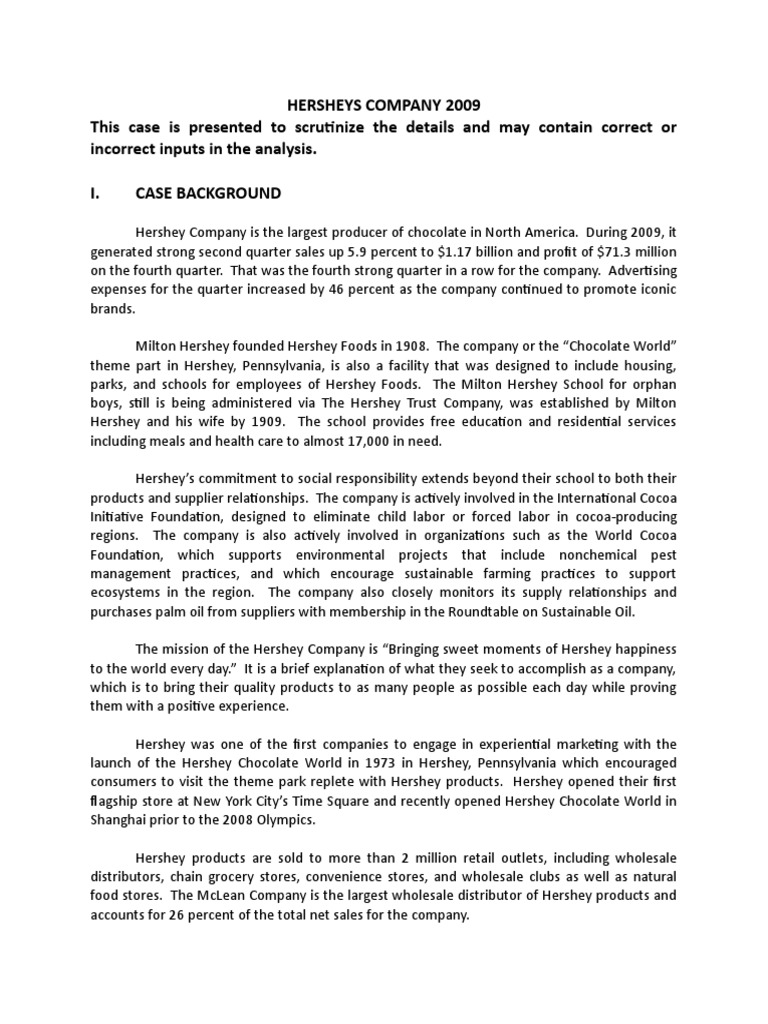 Sample Case Study | PDF