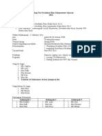 Kegiatan Pra Produksi Film Dokumenter 2021