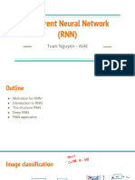 Recurrent Neural Network (RNN) : Tuan Nguyen - AI4E