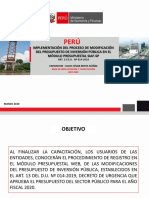 Ajustes Modulo Presupuestal Art. 13 Du 014 2019