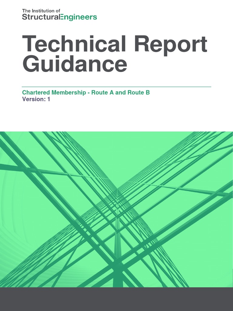 Chartered Membership Technical Report Guide | PDF | Academic Degree ...