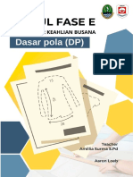 Fase e - Dasar Pola - Pengukuran Tubuh