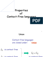 Context Free Properties-2