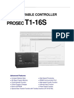 PROGRAMMABLE CONTROLLER PROSEC T1-16S. Advanced Features. Special Data Transfer Function With Toshiba Inverters (VF-A7 - G7 - S9)