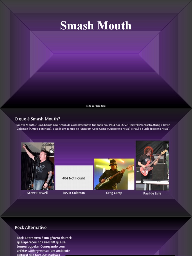 Smash Mouth | PDF | Música pop | Artes Cênicas