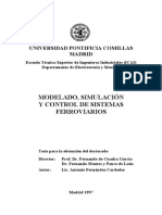 Modelado, Simulación y Control Stmas Ferroviarios-Tesis 1997 (Teoría de Modelac Completa)