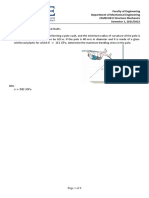 21MECH01I Tutorial 4 Deflection of Beams and Shafts