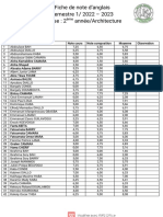 2022 2023 Isau Notes Semestre1