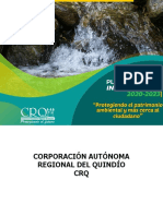 CRQ Corporación Autónoma Regional Del Quindío Crq-2020-2023. Plan de Acción Cuatrienal 2020 - 2023. Abril 2020.