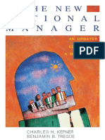 The New Rational Manager An Updated Edition For A New World Charles