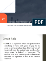 Topic 3 - Credit Risk