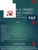 EL GÉNERO DEL CUENTO (ESPA 1010, Marzo-Abril 2023)