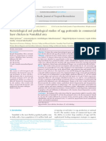 Bacteriological and Pathological Studies of Egg Pe