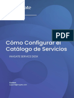 (SD) Cómo Configurar El Catálogo de Servicios