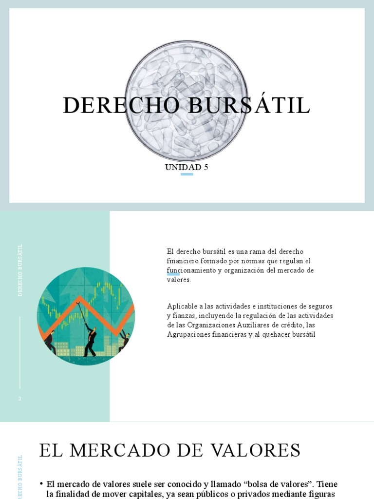 Derecho Bursatil | PDF | Bolsa | Bolsa de Valores