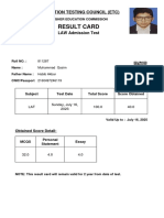 Etc Result Card Lat 1