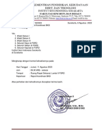 Jumat, 11 Agustus 2023 Undangan Rapat Koordinasi Penilaian BKD