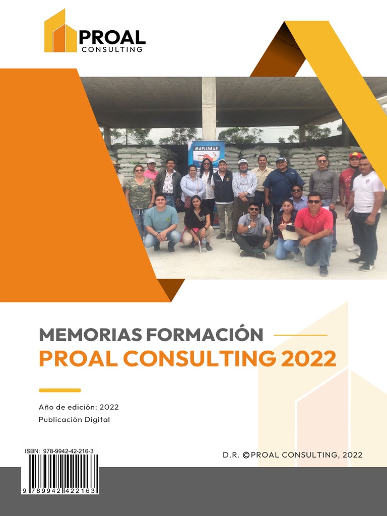 Memorias Formación Proal Consulting 2022 | PDF | Fertilizante | Oxígeno