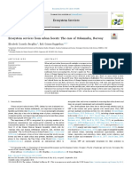 Berglihn - Ecosystem Services From Urban Forests The Case of Oslomarka, Norway