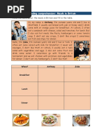 Sophie's Daily Routine Explained | PDF | Language Arts & Discipline