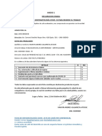 Anexo 1 - Ficha de Sintomatología Covid - 19