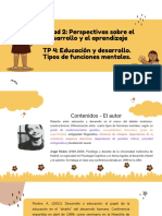 Psicología 2. TP 4. Perspectivas Sobre El Desarrollo y El Aprendizaje