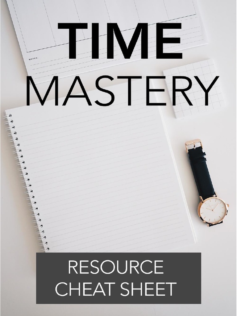 Resource Cheat Sheet | PDF