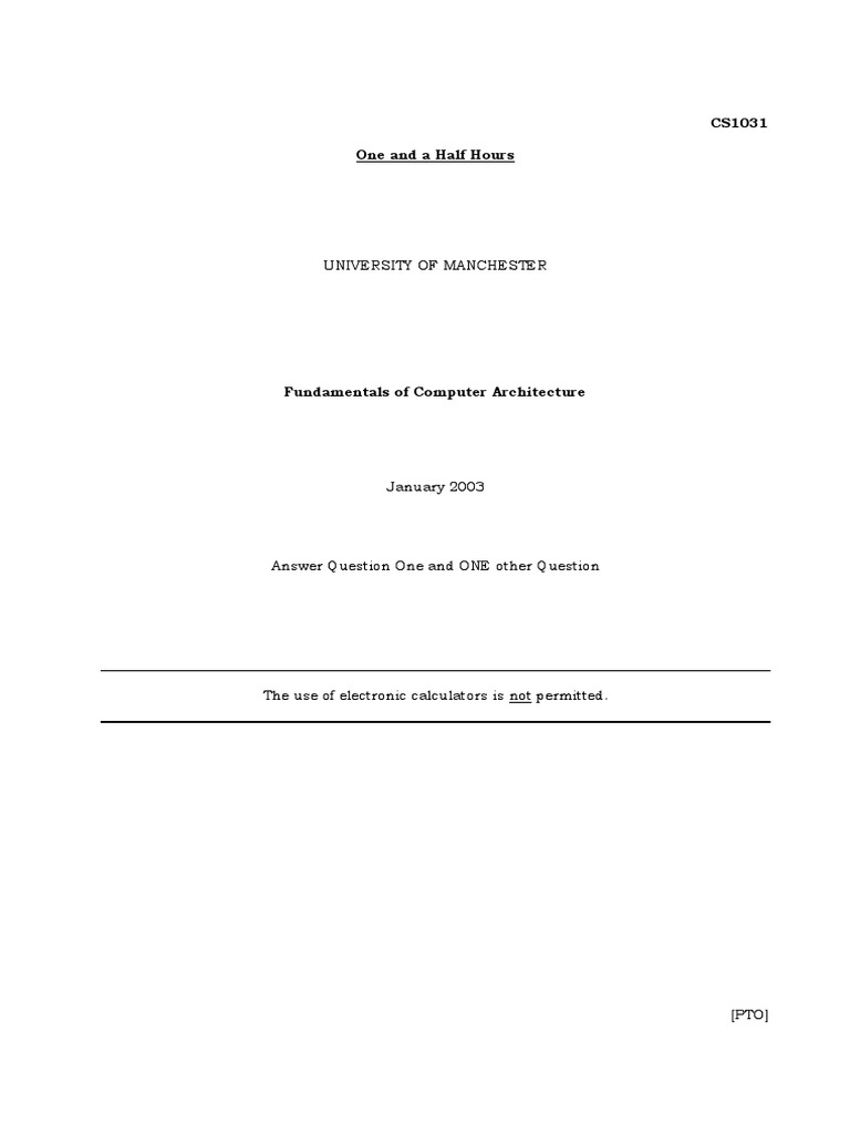fundamentals-of-computer-architecture-jan-2003-past-paper-pdf