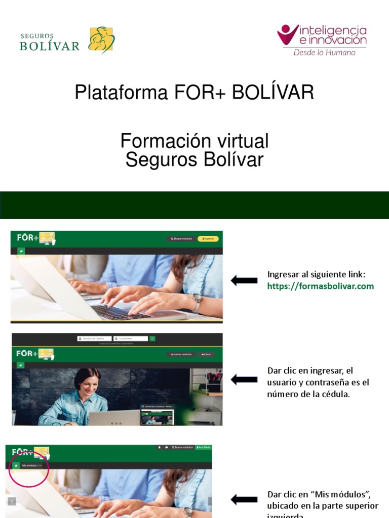 Plataforma FOR+ BOLÍVAR | PDF