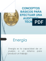 Conceptos Básicos Sobre Energía Eléctrica para Efectuar Una Auditoria Técnica