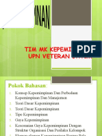 Konsep Kepemimpinan Dan Perbedaan Kepemimpinan Dan Manajemen