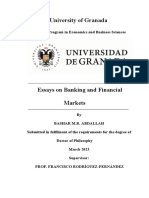University of Granada: Doctoral Program in Economics and Business Sciences