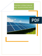 Composición y Estructura de Un Panel Solar Fotovoltaico