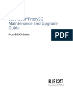 SG900 Maintenance Upgrade Guide