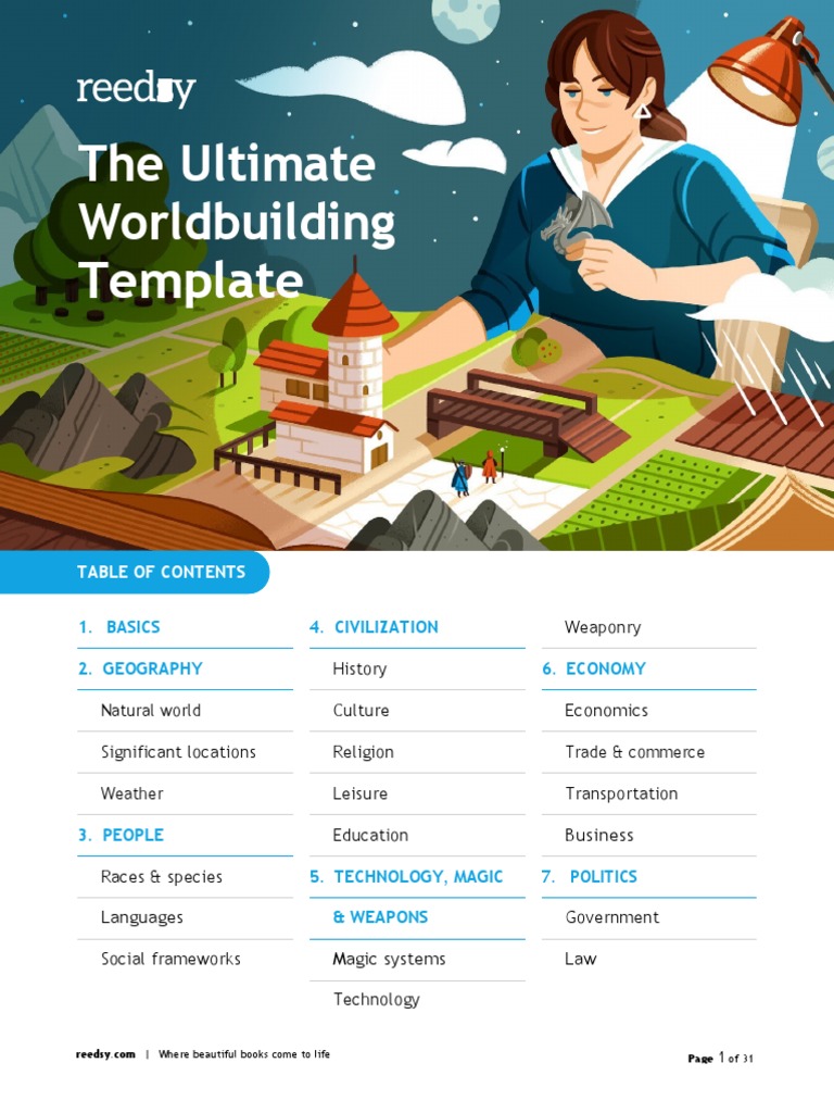 Ultimate Worldbuilding Template | PDF