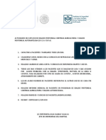 Actividades Del Servicio de Dialisis Peritoneal Continua Ambulatoria y Dialisis Peritoneal Automatizada