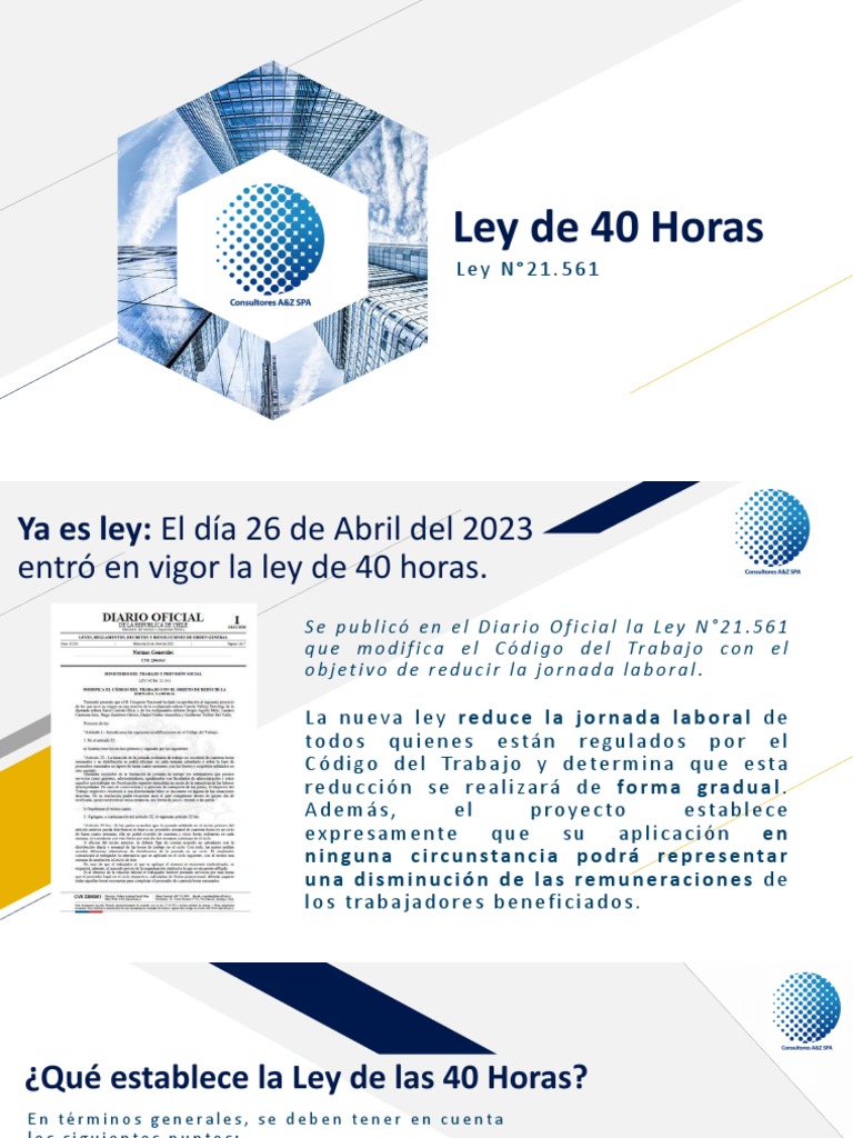 Ley de 40 Horas | PDF