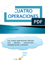 Cuatro Operaciones-6to-Sem5